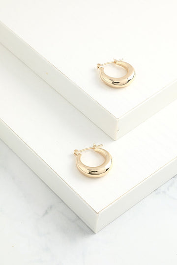 Boucles d'oreilles en Cercle simples